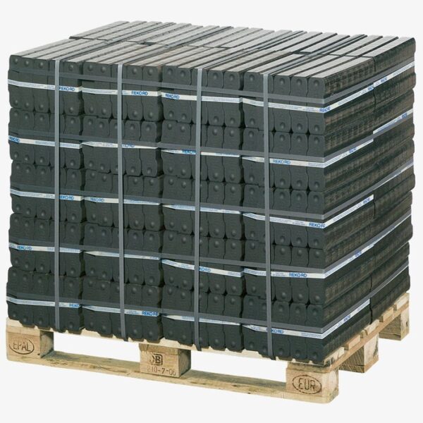 5 Paletten REKORD Braunkohlebriketts (40×25 kg) – Vorratspaket - Image 3