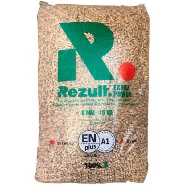 REZULT Premium Holzpellets ENplusA1, 70 x 15kg Palette - Image 4